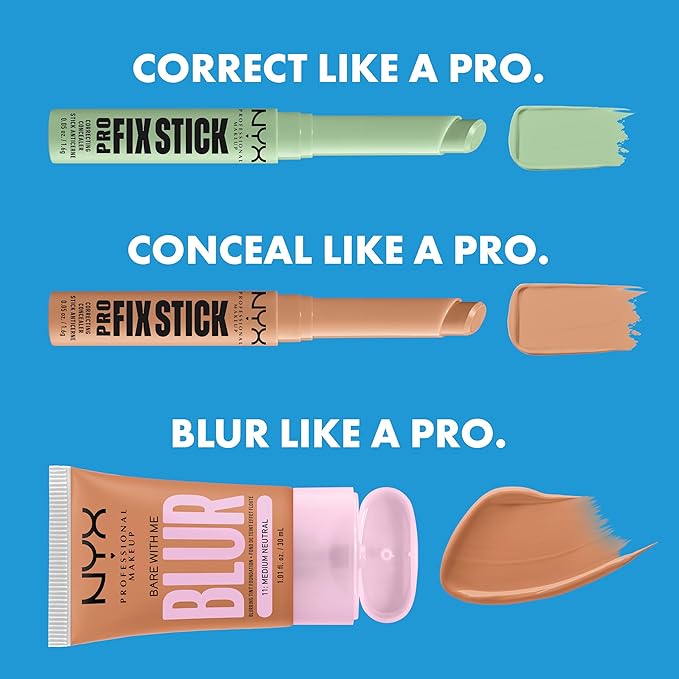 NYX PROFESSIONAL MAKEUP Pro Fix Stick Correcting Concealer, Buildable Medium Coverage Concealer Stick - Golden