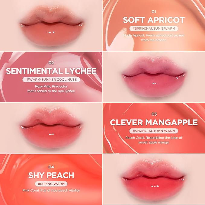 lilybyred Bloody Liar Coating Tint | Korean Glossy Lip Stain, Vivid & Juicy Color, Syrupy Shine, Moisturizing, Long-Lasting & Smudge-Proof, Non-Sticky, Lightweight, 0.14 oz. (07 Daring Cherry)