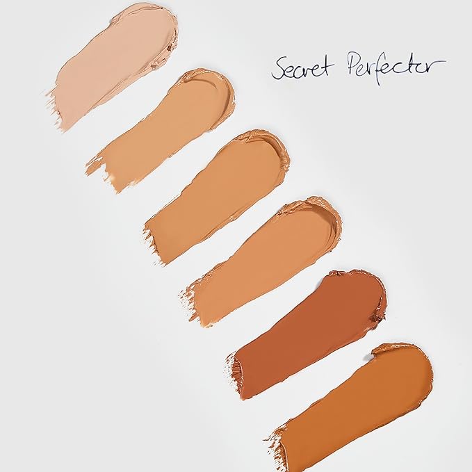 NATASHA MOOR: Secret Perfector Concealer Stick - Full Coverage, Creamy Formula for Marks, Dark Circles, and Pigmentation - Portable and Mirror-Compact Design - Suitable for All Skin Types #1