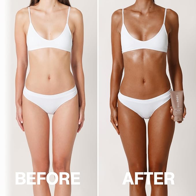 Bali Body Instant Tan Cream | Fast-Drying, Minimal Transfer | Suitable for All Skin Types, Including Sensitive Skin (150 ml/5.07 fl oz)