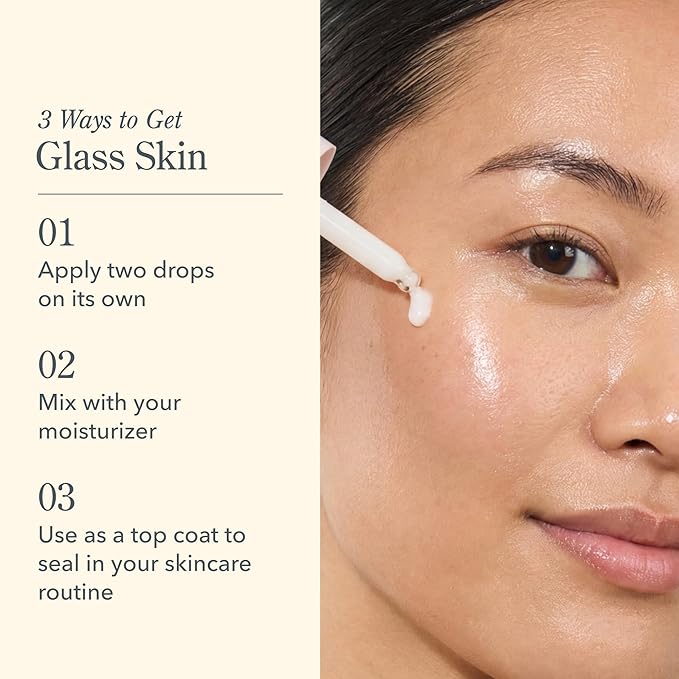 Beekman 1802 Oh! Mega Milky Facial Oil – Hydrating Vitamin C & Niacinamide Serum – Repairs Skin Barrier & Reduces Dark Spots – Fragrance Free, Sensitive Skin Safe – Packaging May Vary – 1 Fl Oz