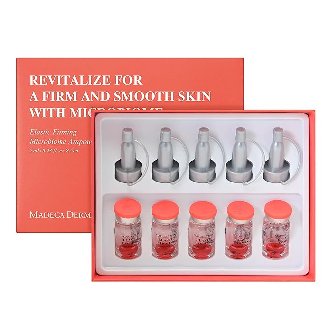 MADECA DERMA Christmas Limited Bundle – Microbiome Elastic Firming + Phyto Calming – K-Beauty Lifting, Anti-Aging & Sensitive Skin Soothing Set