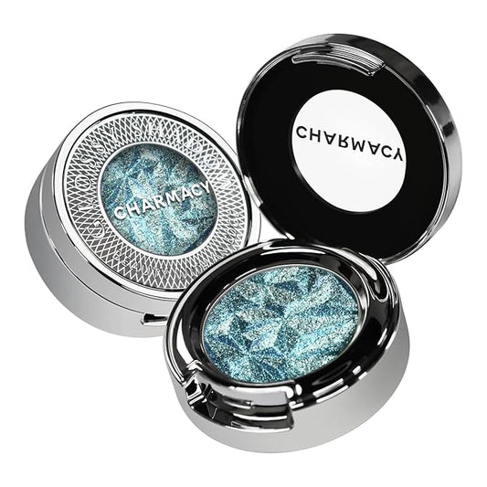 CHARMACY Multichrome Glitter Eyeshadow, Intense Color Shifting Creamy Eye Shadows, Highly Pigmented, Metallic Shimmer Eyeshadow #811