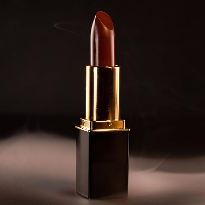 L’Paige LBR – Brown Color-Changing Lipstick and Lip Stain | Aloe Vera-Based, Long-Lasting, Moisturizing | Raspberry to Red Satin Finish