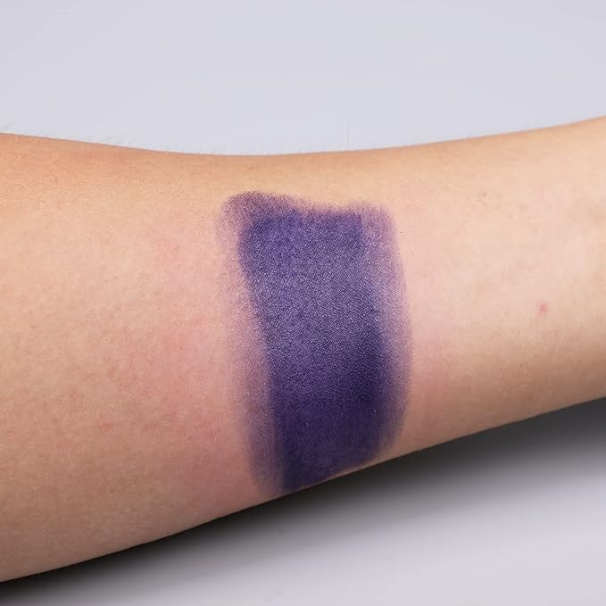 IS'MINE ISMINE Single Eyeshadow Powder Palette, Matte Purple, High Pigment, Longwear Single Eye Makeup for Day & Night