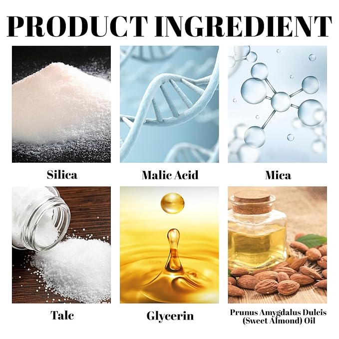 Sheda Powder Eyeliner, a handcrafted, 100% natural powder eyeliner, waterproof, long-lasting, rich, smudge-resistant color (Dark Blue)