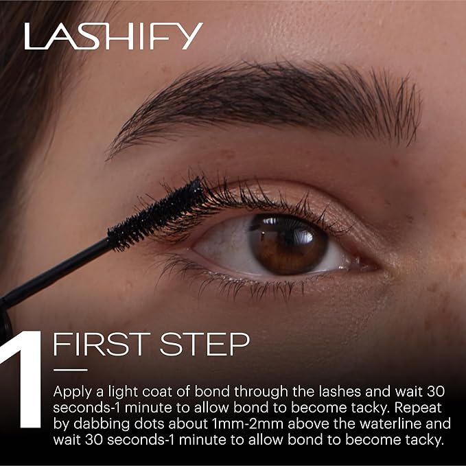 Lashify Water Poof Sealer to Remove Stickiness, Repel Water & Improve Longevity for DIY Lash Extensions, Black
