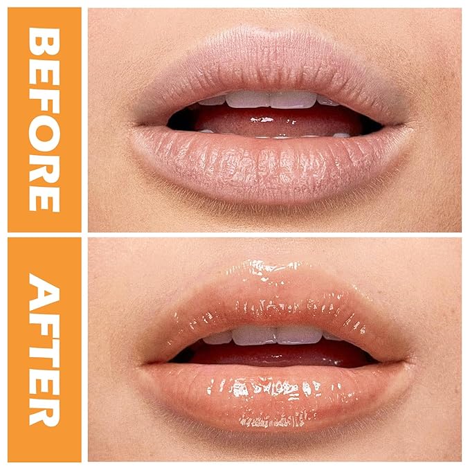 Boobeen Plumping Lip Balm, Moisturizer for Dry Chapped Lips with Fruity Flavor, Cute Mini Lip Care for On-The-Go Hydration