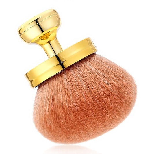 Bronzer Brush, Extra Large Body Makeup Brush for Self Tanner,74mm Wide-headed Tanning Brushes, Soft Synthetic Hair Brushes for Foundation, Blusher, Bronzer, Sunscreen (Gold)