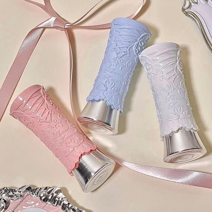 Flower Knows Swan Ballet Shine Lipstick,Hydrating Solid Lip Gloss,Moisturizing Nude peachy Tinted Lip Balm-Long Lasting Lip Gloss in Balm for Girls&Women(B02 Mary Jane)