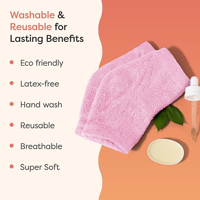 ZenToes Moisturizing Socks for Cracked Heel Treatment, Vitamin E, Olive Oil and Jojoba Oil Infused Heel Socks, Galentines Day Gifts, Self Care Gifts for Women (Fuzzy Pink, Regular)