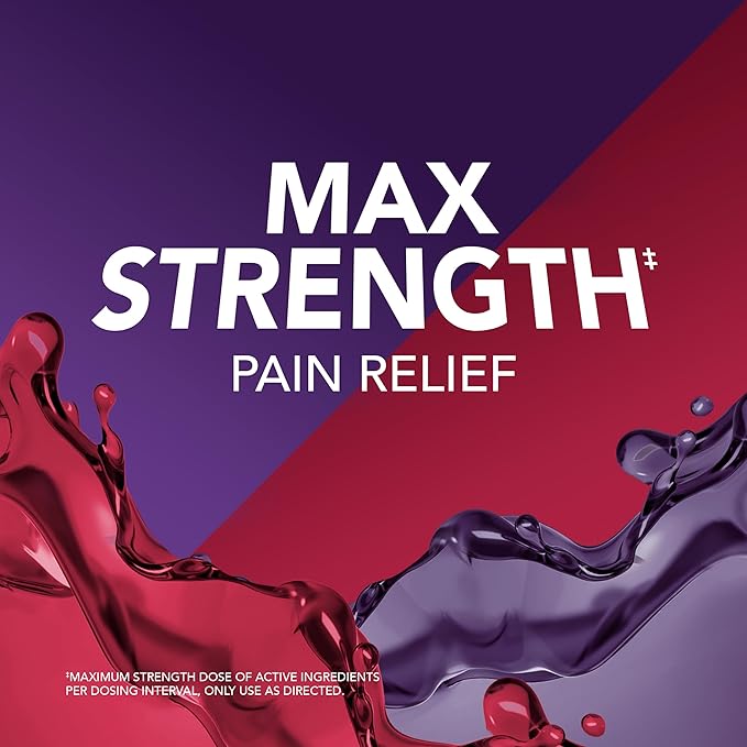 Vicks PainQuil & PainQuil PM Pain Relief Liquid, 1000mg Acetaminophen, 2x12 oz