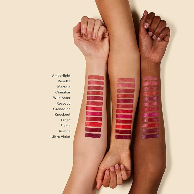ILIA - Color Block Lipstick | Non-Toxic, Vegan, Cruelty-Free, Hydrating + Long Lasting, No Budge Color with Full Coverage (Wild Aster (Berry Brown With Cool Undertones), 0.14 oz | 4 g)