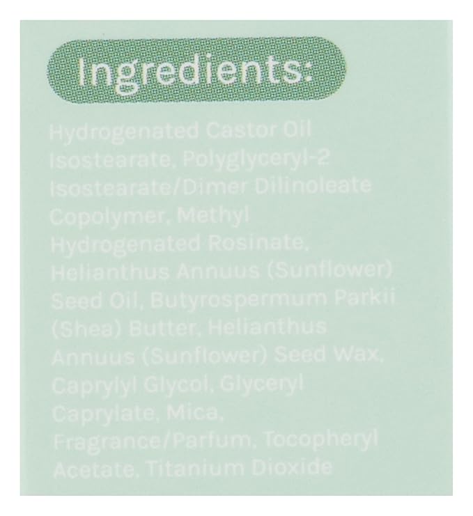 ESW Beauty Frosted Mint Smoothie Shimmer Lip Treatment – Cool Mint & Vanilla with Shea Butter & Vitamin E for Refreshing Moisture & Lip Defense