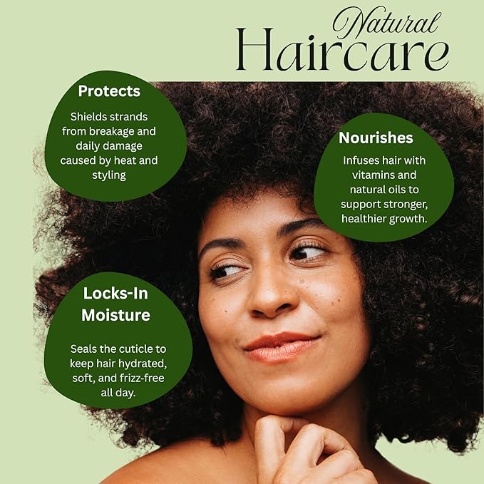 Emuulé Curls - Hair and Scalp Oil, 2 oz, Deep Moisturizer with Avocado and Pumpkin Seed Oil. 100% Natural Ingredients, Sustainable Glass Bottle (2 Ounce, Rosemary & Lavender)