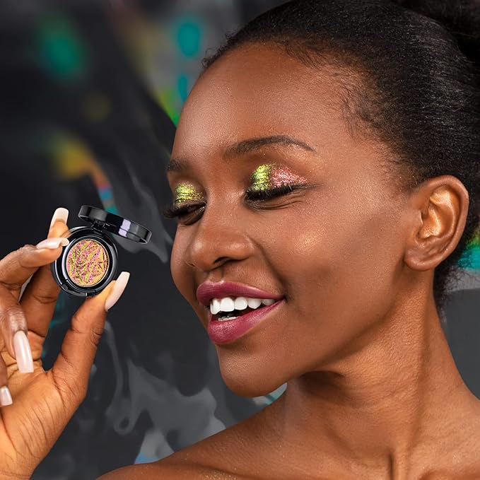 CHARMACY Duochrome Eyeshadow, Insane Shifters Chameleon Eyeshadow, Creates High-Impact, Metallic Eye Looks, 100% Vegan and Cruelty Free (Chameleon-#901, 0.05 Ounce (Pack of 1))
