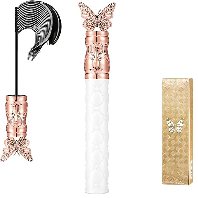 Tubing Mascara, Thick, Curling, Long-lasting Mascara, Waterproof, Sweat-proof, Lengthening, Non-smudged (1 Pcs)