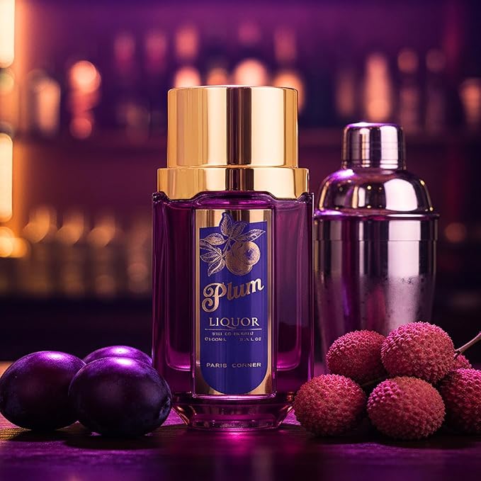 Paris Corner Perfumes Plum Liquor EDP Unisex Fragrance 100ml 3.4 Fl Oz