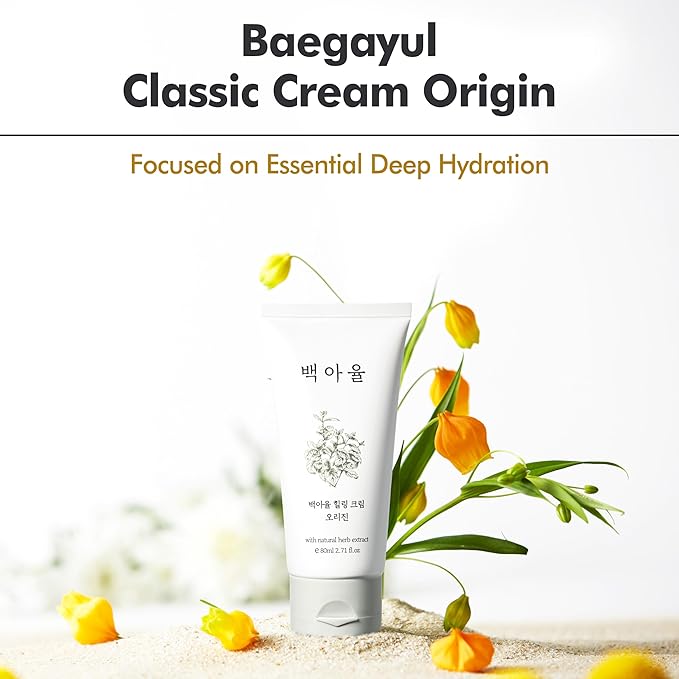 CLASSIC ORIGIN Face Moisturizer Cream - Korean Daily Moisturizer with Licorice & Coix Seed Extract complex - Grain based Skincare for Texture Smoothing, Calming, Tone Balancing, 50ml [ 2.71 fl oz ]