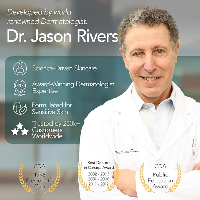 Riversol Peptide Eye Cream | Brightening Eye Repair for Dark Circles & Puffiness | Depuffing Eye Cream with Matrixyl | Developed for Sensitive Skin