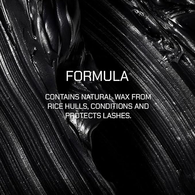 Radiant Professional Studio Perfect Mascara Volume and Length – Smudge-Proof, Cruelty Free, Lengthening Mascara with Silicone Brush & Natural Wax – Black (01), 0.30 oz