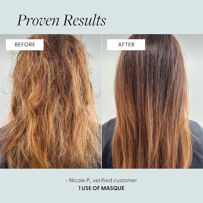 Arey Masque Deep Conditioner & Hair Mask | Deep Hydration for Medium to Coarse Hair | Reduces Breakage, Tames Frizz, Restores Softness & Shine | Shea butter, Silicone-Free, Vegan (6.76 Fl Oz)