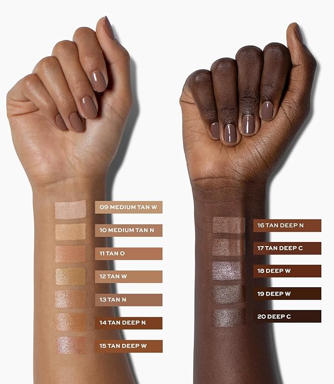 MAKE Beauty Skin Mimetic Concealer Buildable Medium Coverage Hydrating Concealer for Dark Circles Spot Concealing Brightening Crease-Free, Including Mature Skin. Radiant Finish. 09 Medium Tan Warm