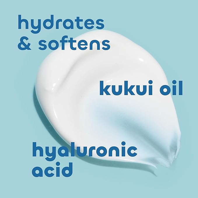 Seaweed Bath Co. Hydrate Body Cream - Eucalyptus Peppermint - Hydrating Scented Moisturizer for Body and Hands - With Vitamin E, Hyaluronic Acid and Shea Butter for Dry Skin - 6 oz