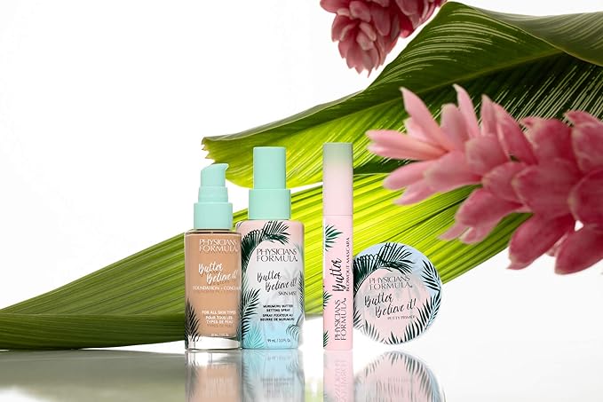 Physicians Formula Butter Believe It! Foundation + Concealer Medium-to-Tan | Dermatologist Tested, Clinicially Tested