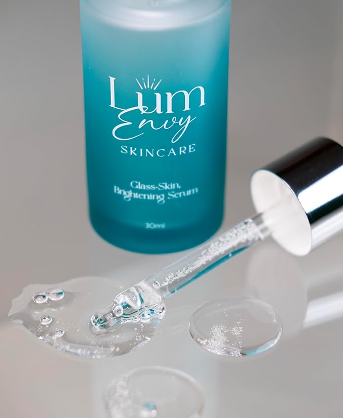 LumEnvy Salmon DNA Glass Skin Serum - Hydrating Korean Skincare Face Serum with PDRN, Niacinamide & Centella Asiatica | Brightening, Dry Skin, Anti-Aging, Dark Spots & Wrinkles | 30ml