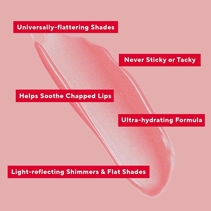 Mirabella - Luxe Advanced Formula Lip Gloss, Non-Sticky Hydrating Lip Glosses with Vegan Lanolin, Jojoba Oil & Vitamin E, Long-Lasting & Cruelty-Free Makeup, Vintage (Caramel)