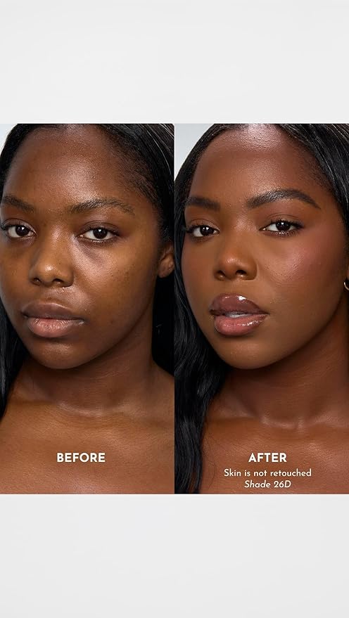 LAWLESS Women's Forget the Filler Skin-Plumping Line-Smoothing Foundation, 26D, deep with deep neutral-warm undertones, 1.0 Ounce