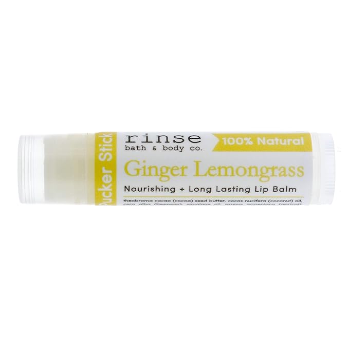 Ginger Lemongrass Pucker Stick (Lip Balm)