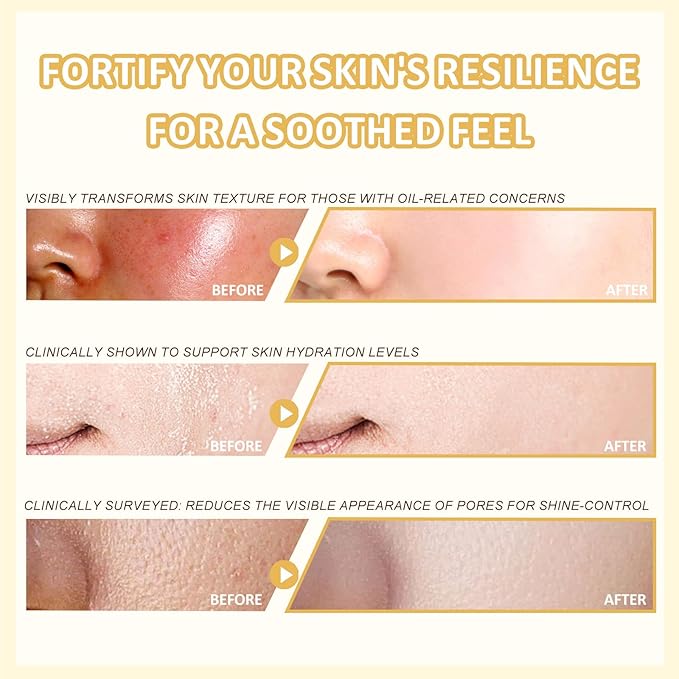 For SADOER Rice Niacinamide Skincare Set - 6 Piece Firming Skincare Kit with Cleanser, Toner, Lotion, Eye Cream, Face Cream & Serum for Daily Facial Care