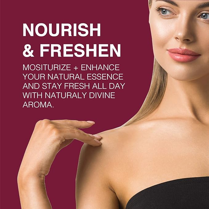 BEAUTE DE PROVENCE - Floral Rose Petals - Body Oils for Women Perfume - Day and Night Moisturizer for Dry Skin Enriched with Apricot Oil, Sweet Almond Oil, Vitamin E Fractionated Coconut Oil - 1 Fl Oz