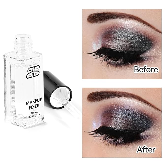 Makeup Fixer Mixing Liquid Cosmetics Eyeshadow Sealant Prolong Makeup Pigment Durability 10ml/0.34 US FL OZ