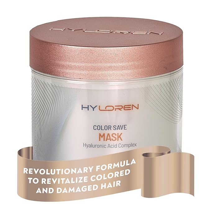 Mon Platin Professional HYLOREN Hair Mask for Colored Hair, Saloon Professional Hair Care Mask, 500ml, Sulfate Free