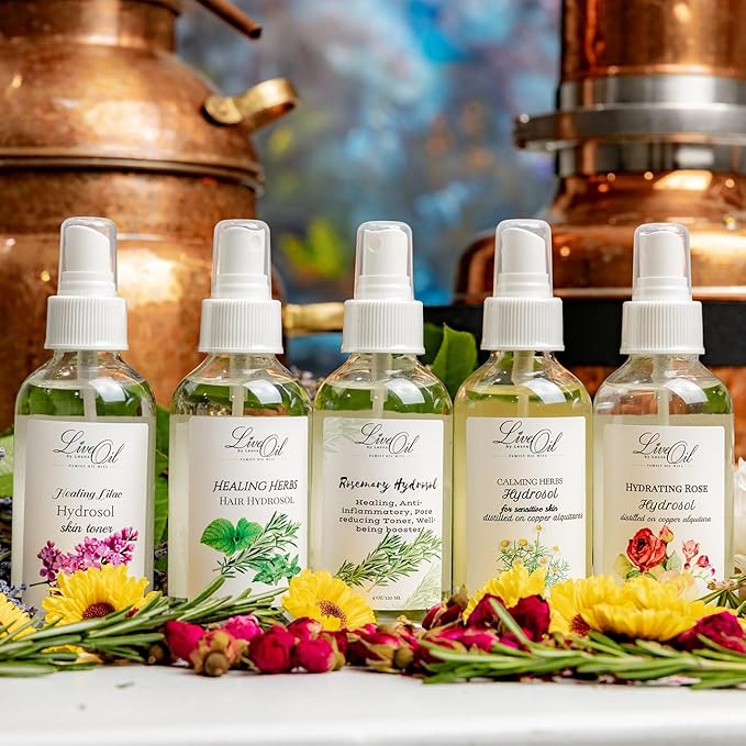 Lavender Hydrosol, Natural Face and Skin Toner, Authentic Distillation Mist