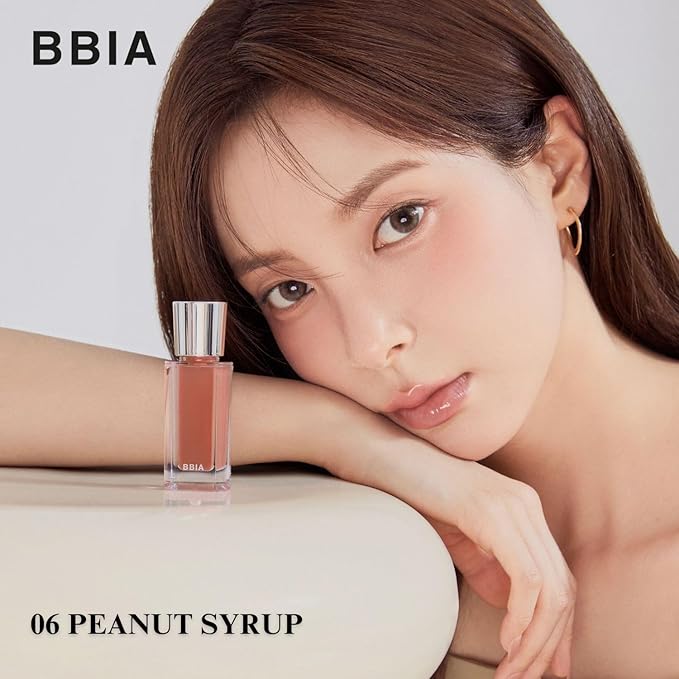 BBIA Over Glaze Lip Gloss - Plumping & Volumizing Glossy Lip Tint with High-Glow Glassy Shine Finish, Naturally Moisturizing, Non-Sticky, Lightweight, Vegan, Korean Makeup (07 WALNUT SYRUP)