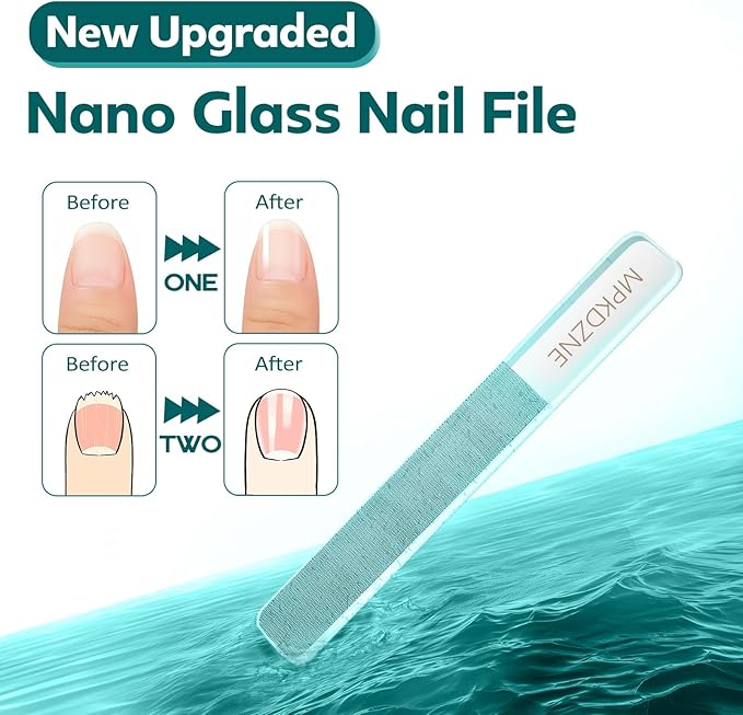 Nail Clippers Set for Men Women – 5-in-1 Stainless Steel Manicure Set and Nail Care Kit with Fingernail & Toenail Clippers, Portable Manicure Kit for Women, Travel Grooming Kit with Storage Bag