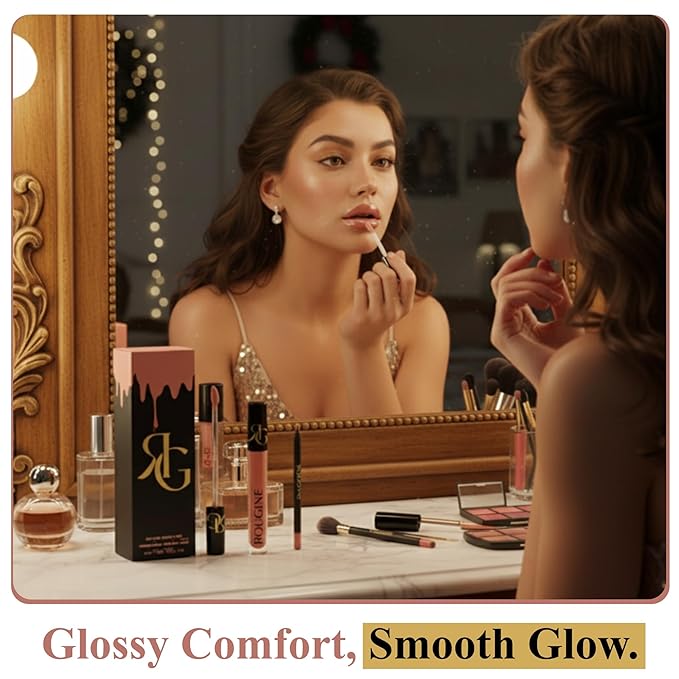 Liquid Lipstick - Lip Gloss Makeup for Women (Daddy's girl)