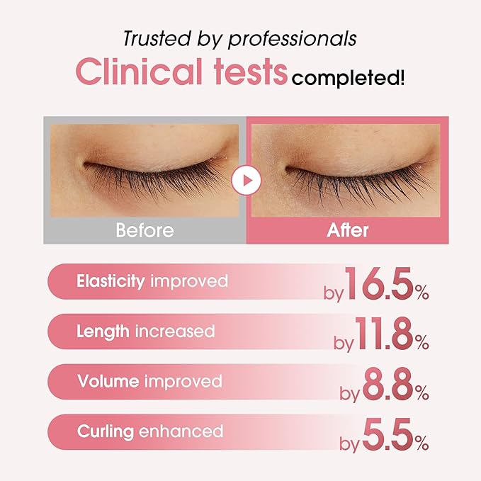 Celare Collagen Lash Care Dual Serum | 2-in-1 Lash & Brow Enhancing Serum for Women & Men | Collagen, Caffeine & Peptides | Fuller, Thicker Lashes & Healthy Roots | K-Beauty | 13 ml / 0.43 fl. oz.
