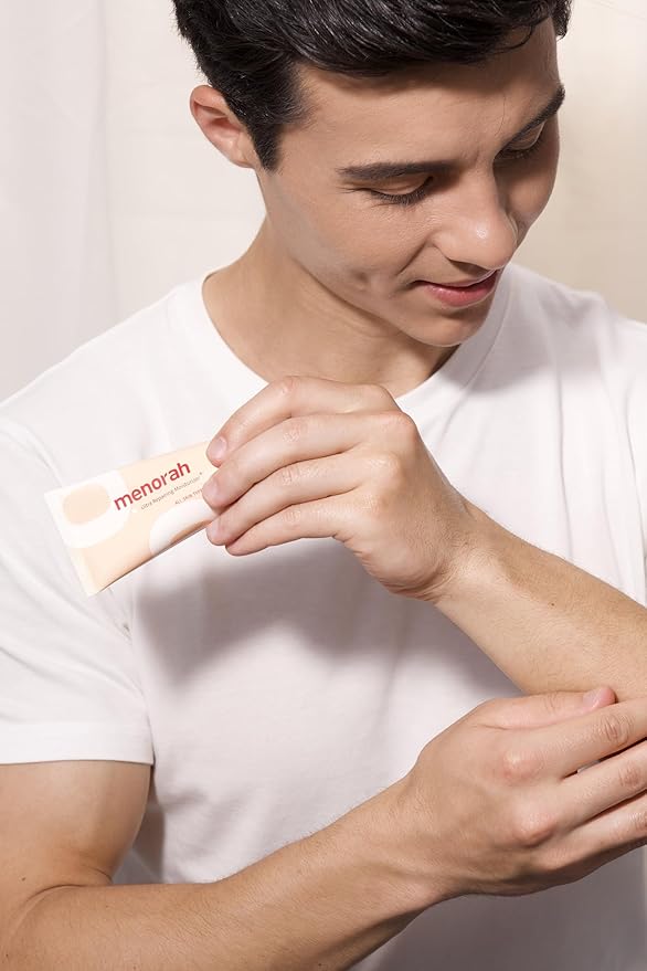 Menorah Ultra Repairing Moisturizer+ for Face & Body – Intense Moisturizing Cream with Vitamin E & Botanical Oils, 12HR Hydration for Dry, Rough, and Uneven Skin