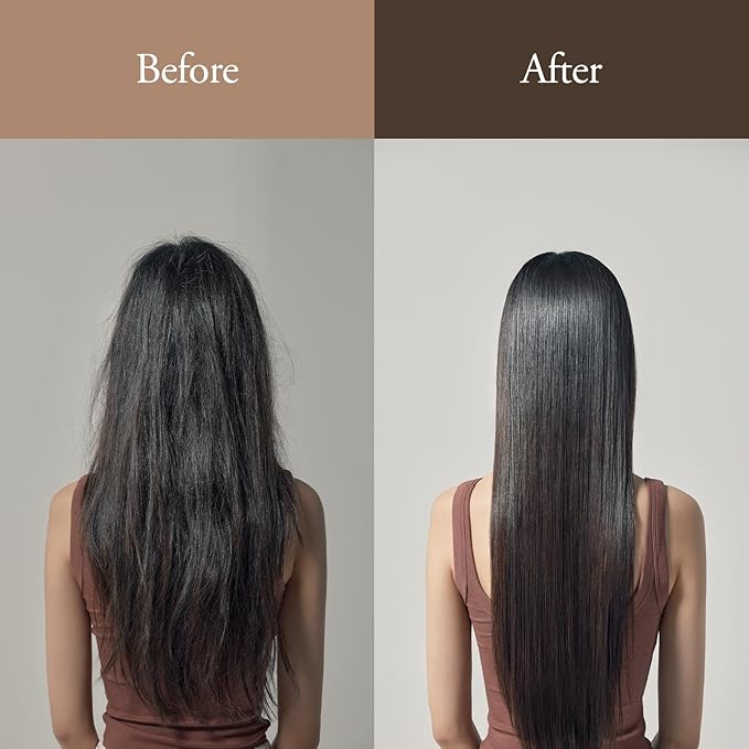 LONGTAKE Sandalwood Intensive Perfume Hair Oil 1.35 Fl Oz, 40MLㅣHeat ProtectionㅣAnti-frizzㅣSplit end repairㅣ For all types