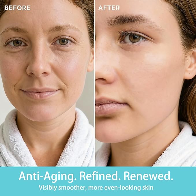 Bakuchiol Serum for Face - Retinol Alternative for All Skin Types, Anti-Aging Treatment Reduces Fine Lines & Wrinkles, Firms Skin with Ceramide & Hyaluronic Acid, 1 fl.oz