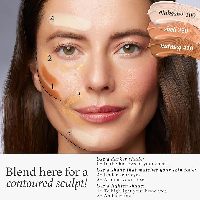 Julep Cushion Complexion Concealer & Corrector Stick - 400 Amber - Infused with Turmeric & Hyaluronic Acid - Medium Coverage - Natural Finish