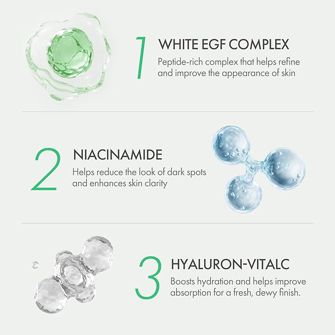 Easydew Mela B Toning Ampoule Cushion Refill - 2-in-1 Korean Skin Care & Face Beauty Makeup - Age-Defying Full Coverage Cushion Foundation with Niacinamide & Hyaluron-Vital C 0.45 oz (#21 Beige)