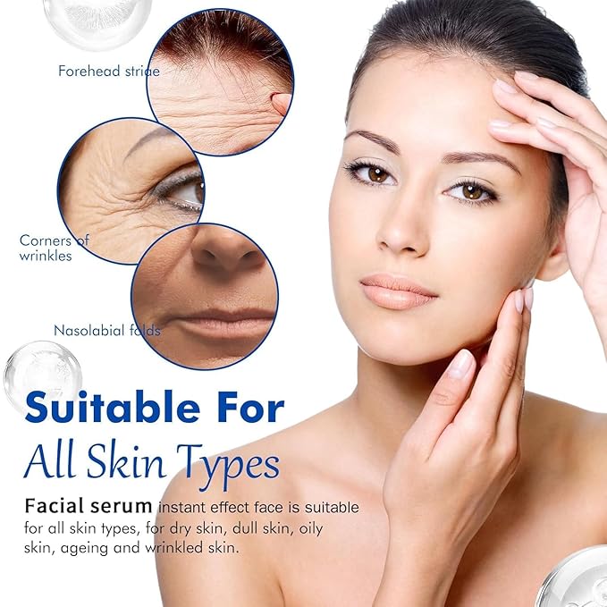 Ageless Serum Eye Lifting Cream,New Anti Aging Serum,Ntiaging Face Serums, Smoothes Wrinkles And Fine Lines, Restores Elasticity, Deep Hydration For All Skin Types (2)