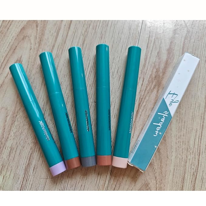 Eyeshadow Stick Eye Brightener Stick Eyeliner Pencil Cream Shimmer Glitter Smooth Eye Shadow Sticks Pencil Nude Primer Highlighter Natural Waterproof Long Lasting Champagne Shimmer # 02