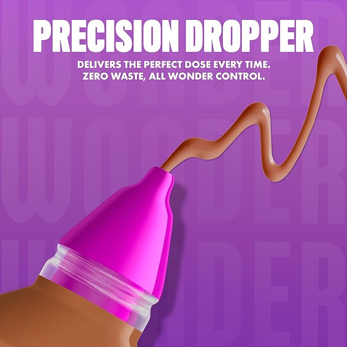 NYX PROFESSIONAL MAKEUP Make 'Em Wonder Liquid Foundation, 24HR Foundation Makeup With A Soft Matte Finish, Buildable Full Coverage - 33 Sienna